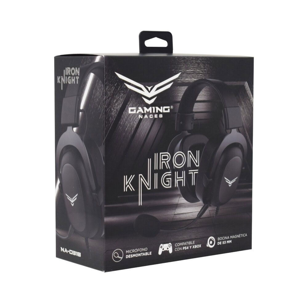 Audífonos Gaming Naceb Technology NA-0318, Diadema, Negro, 1.7m NA-0318 5