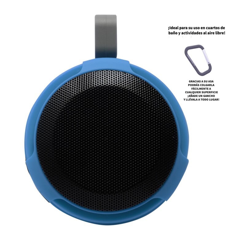 Bocina Inalambrica NECNON Modelo NB-04W PRO contra salpicaduras, azul BOCNNN770_3_full