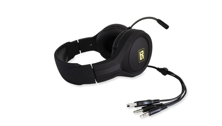 DIADEMA GAMER VORAGO START THE GAME HS-501 3.5mm, RGB, 40mm