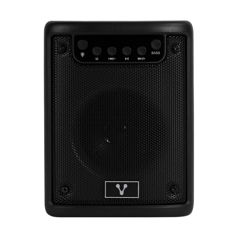 MINI BAFLE VORAGO KSP-180 NEGRO 3 PULGADAS 10WATTS RMS / RECARGABLE / TWS BT 4HRS CARGA USB TIPO C BOCVGO1900_1_full