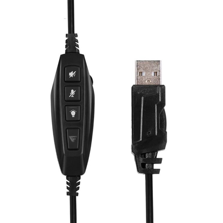 DIADEMA GAME FACTOR HSG550 CONEXIÓN POR USB / MICRÓFONO AJUSTABLE / SURROUND 7.1 / NEGRO BOCVGO2010_4_full