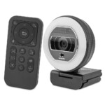 YEYIAN CAMARA FLEXCAM PARA STREAMING CON ILUMINACION MIXTA Y CONTROL REMOTO, 2K 2560X1440P A 30 FPS, COD H.264 Y 265, CON MIC MOD. YPW-QHDAF-M1 CAMYEY040_1_full