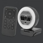 YEYIAN CAMARA FLEXCAM PARA STREAMING CON ILUMINACION MIXTA Y CONTROL REMOTO, 2K 2560X1440P A 30 FPS, COD H.264 Y 265, CON MIC MOD. YPW-QHDAF-M1 CAMYEY040_5_full