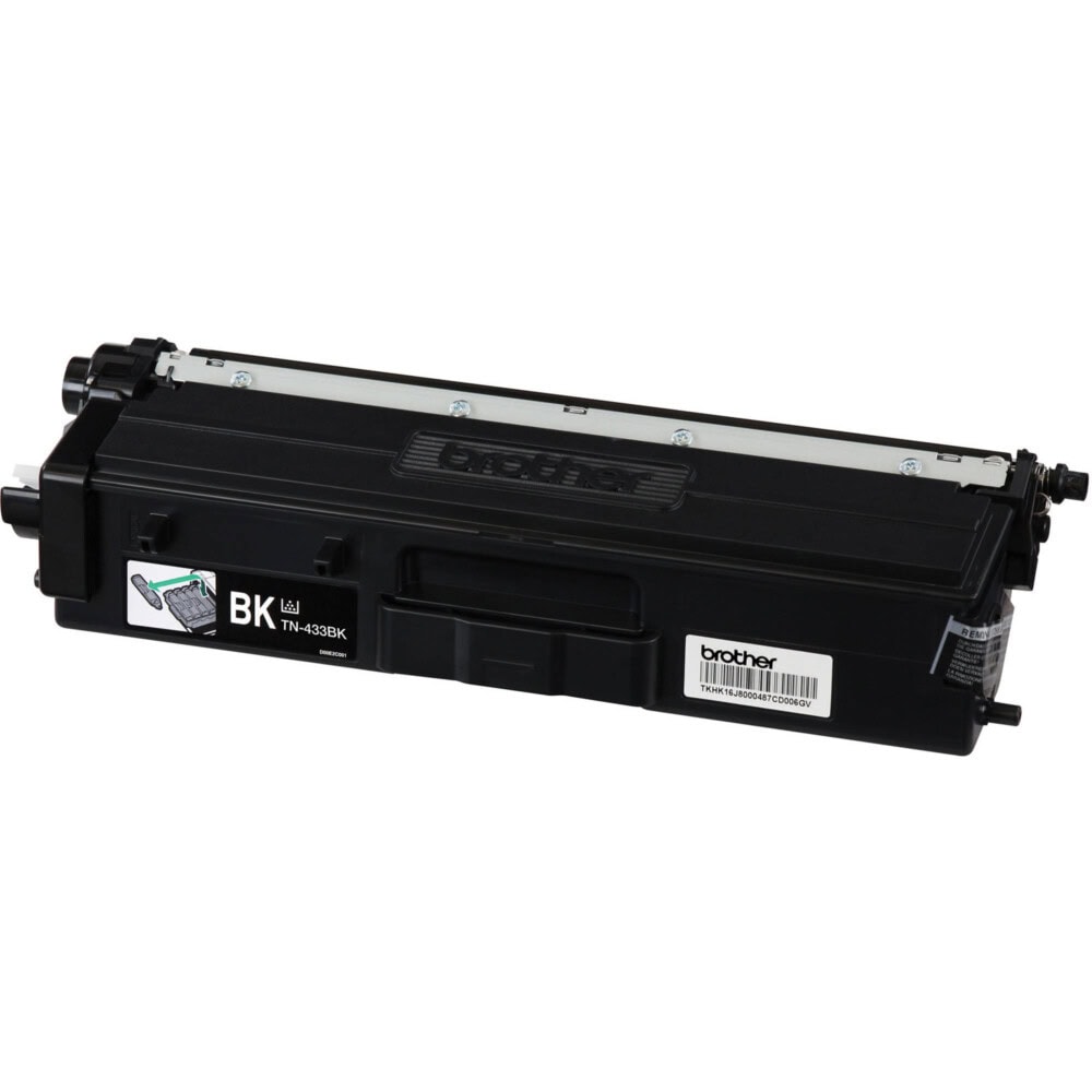 Tóner Brother TN433BK negro, rendimiento apróximado 4,500 páginas, compatible con MFCL8900CDW TN433BK 2