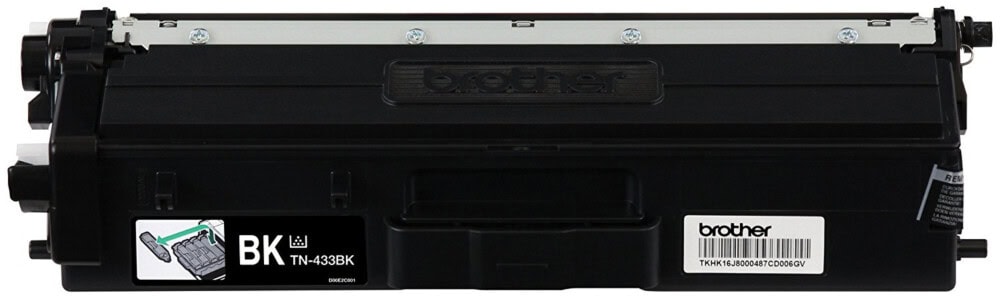 Tóner Brother TN433BK negro, rendimiento apróximado 4,500 páginas, compatible con MFCL8900CDW TN433BK 3