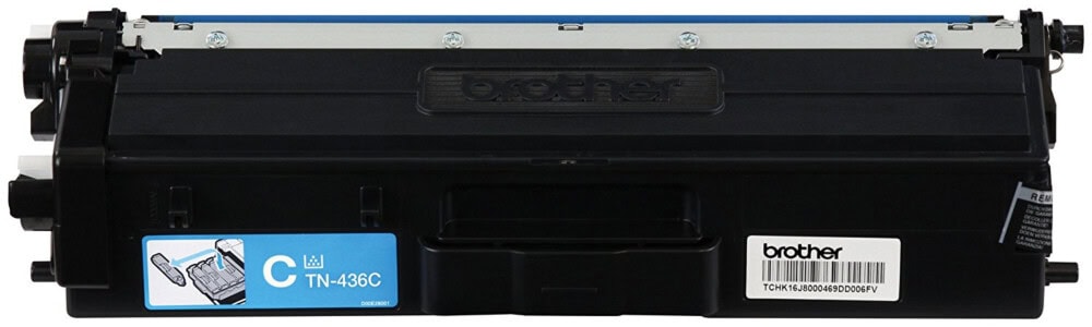 CARBRT3490_3_full Tóner Brother Valor TN436C cian, rendimiento aproximado 6,500 páginas, compatible con MFCL8900CDW, MFCL9570CDW, HLL9310CDW TN436C 4