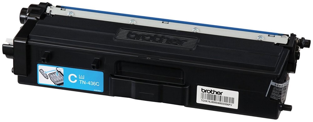 CARBRT3490_5_full Tóner Brother Valor TN436C cian, rendimiento aproximado 6,500 páginas, compatible con MFCL8900CDW, MFCL9570CDW, HLL9310CDW TN436C 6