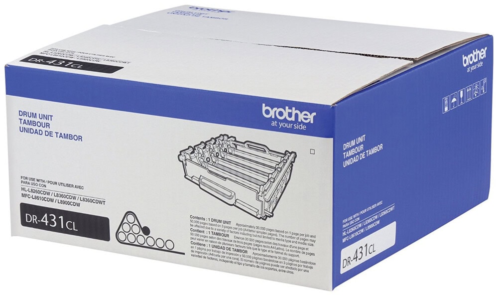 CARBRT3630_5_full Tambor Brother Valor DR431CL, rendimiento aproximado 30,000 páginas, compatible con MFCL8900CDW DR431CL 6