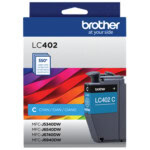 Cartucho de tinta Brother LC402C cyan CARBRT4170_1_full