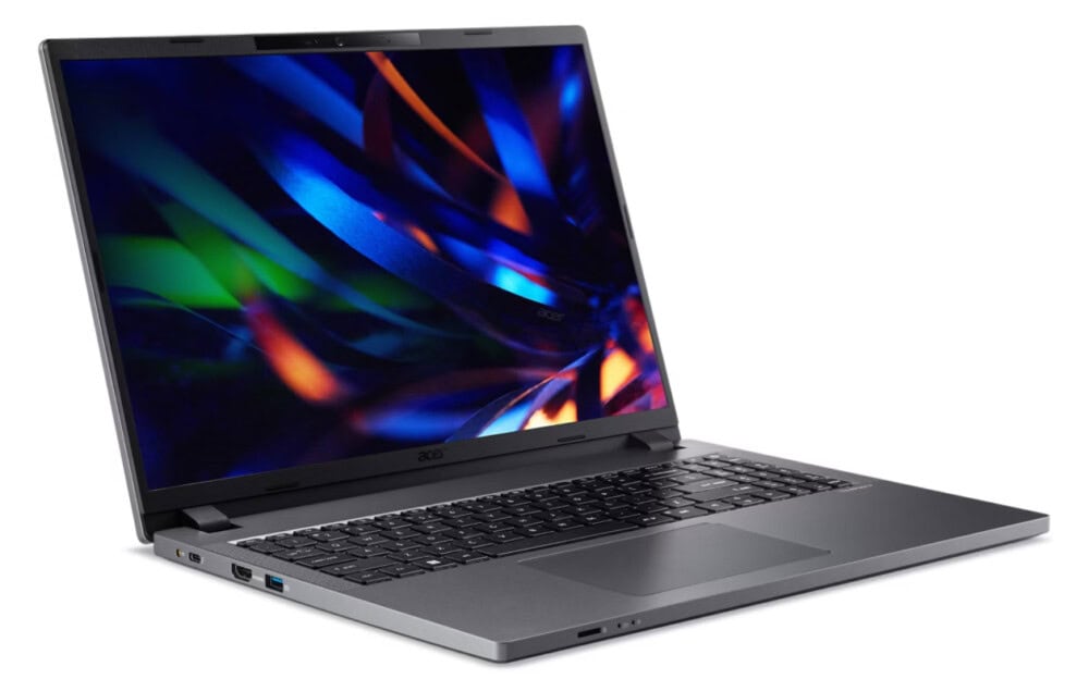 LAPTOP ACER TRAVELMATE P2 CORE I5-1335U; 16 WUXGA IPS; 8 GB RAM; 512GB; FINGERPRINT; WIN 11 PRO; 1 año de garantía + 1 año contra Robo; GRIS ACERO NX.B17AL.006 2