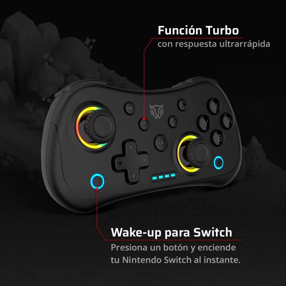 Gamepad control Inalámbrico BALAMRUSH POCKET G555 Negro. Conexión Bluetooth 5.0 Dual Mode + Alámbrico BR-942553 4