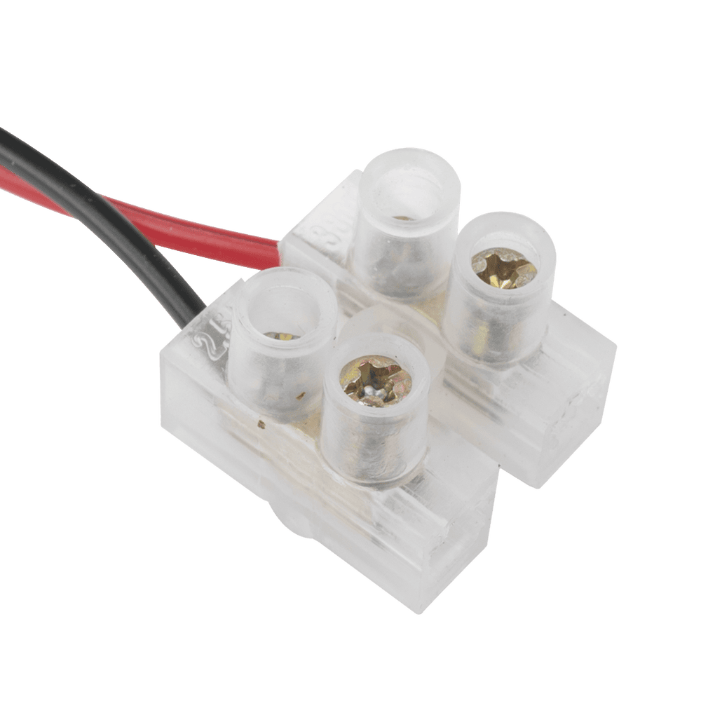 DCCORD1-AD-1-l Cable de Alimentación con Conector Macho a Bloque de Terminal Atornillable / Calibre 18 AWG / Longitud 28.5 cm (11.22 Pulgadas) / Ideal para Alimentación de Cámaras DC-CORD1 2
