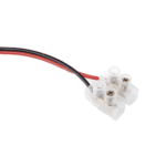 Cable de Alimentación con Conector Macho a Bloque de Terminal Atornillable / Calibre 18 AWG / Longitud 28.5 cm (11.22 Pulgadas) / Ideal para Alimentación de Cámaras DCCORD1-AD-3-l