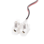 Cable de Alimentación con Conector Macho a Bloque de Terminal Atornillable / Calibre 18 AWG / Longitud 28.5 cm (11.22 Pulgadas) / Ideal para Alimentación de Cámaras DCCORD1-AD-4-l