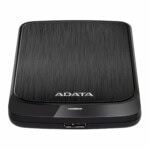 Disco duro externo ADATA 1TB, USB 3.2 (retrocompatible con 3.0 y 2.0). Negro. AHV320-1TU31-CBK DDUDAT1830_3_full
