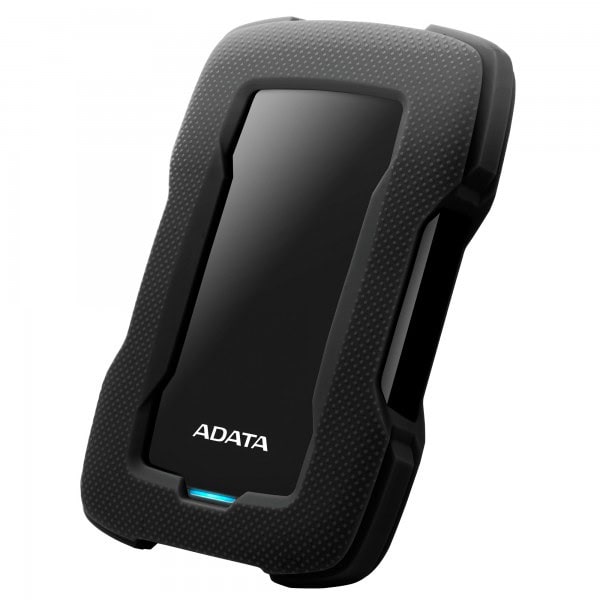 DDUDAT1850_1_full Disco duro externo ADATA 5TB, USB 3.2 (retrocompatible con 3.0 y 2.0). Carcasa de silicona que absorbe impactos. Negro. AHD330-5TU31-CBK AHD330-5TU31-CBK 2