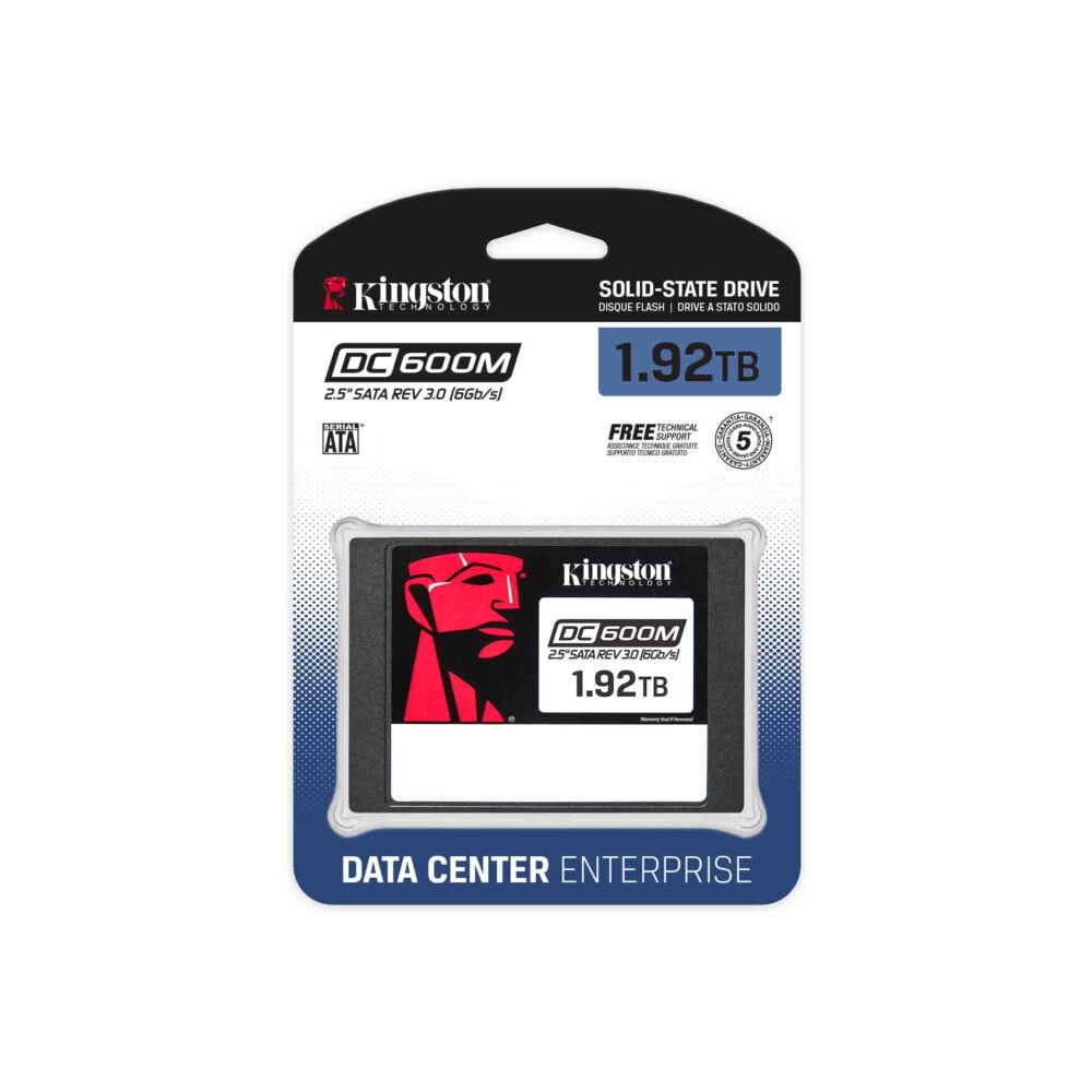 DDUKGT2330_2_full UNIDAD DE ESTADO SÓLIDO KINGSTON DC600M ENTERPRICE 1920GB SATA3 2.5 R.560MB/S W.530MB/S PARA SERVIDOR SEDC600M/1920G 3