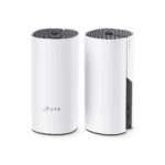 KIT 2 Routers Inalámbricos MESH Interior para Hogar / Doble Banda Wi-Fi 5 AC1200 Mbps / 2 Puerto Gigabit WAN/LAN / 2 Antenas Internas / Administración Mediante la App Deco (iOS, Android) DECOM42PACK-l