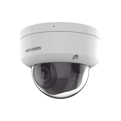 [Dual Light + 2 Micrófonos Integrados] Domo IP 6  Megapixel / Lente Mot. 2.8 a 12 mm / 40 mts Luz Blanca + 40 mts IR / ACUSENSE / Exterior IP67 / IK10 / WDR 120 dB / PoE / ONVIF / Alarmas I/O / Micro SD / Metal / ACUSEARCH