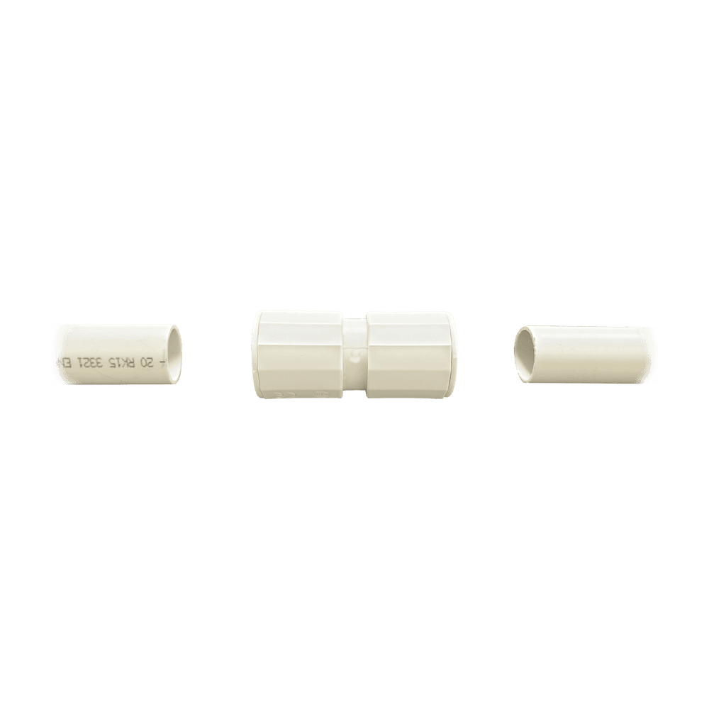 DX43040-l Manguito / Cople Morbidx IP67 libre de halógenos para unir tubería rígida de 40 mm (1 1/2") permite una instalación hermética no necesita pegamento DX-43-040 1