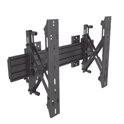 Montaje de Pared Push in - Pop out para Videowall| VESA 600 x 400| Para Pantallas de 37" a 75" | Capacidad Maxima de Carga 30 Kg