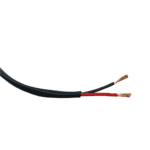 Bobina de 152 Metros (500 Pies) / 18AWG 2 Conductores / Cable Profesional de ALTA FIDELIDAD 100% Cobre / Exterior / Direct Burial / Color Negro / Para Aplicaciones de Audio, Control de Acceso y Automatización EP1802EXT_500-l