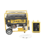 Generador a Gasolina / Planta de Emergencia con Encendido Automático, 6.5KW, 220Vac 2 Fases, Jaula con Ruedas para Fácil Traslado EPGEN7000ATS-l