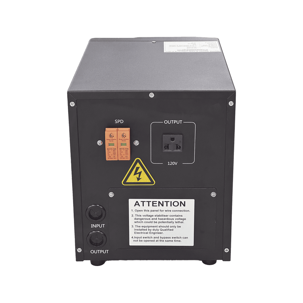 EPL3K1FVR-AD-1-l-1 Regulador de Voltaje Industrial Monofásico Ferroresonante 3 kVA/3 kW 120 V / Entrada 96-144 Vca / Salida 117.6- 122.4 Vca EPL3K1FVR 5