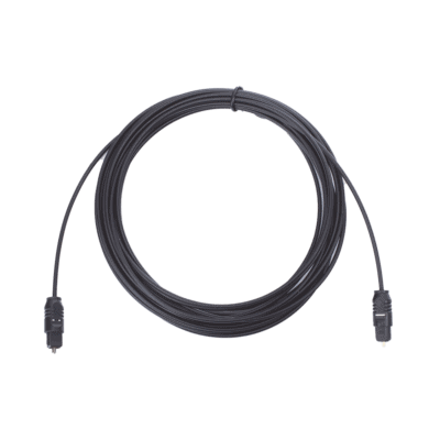 Cable Toslink de Fibra Óptica de 4.6m | Ideal para Mandar Audio Digital para Sistemas de Alta Calida | Compatible con Amplificadores VSSL