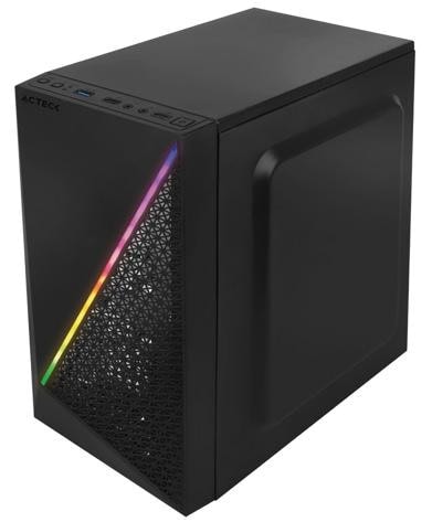 GABACT170_7_full Gabinete ACTECK KIOTO GC460 RGB ESSENTIAL, Gabinete, Micro-ATX, Mini-ITX, Negro, 500 W 19