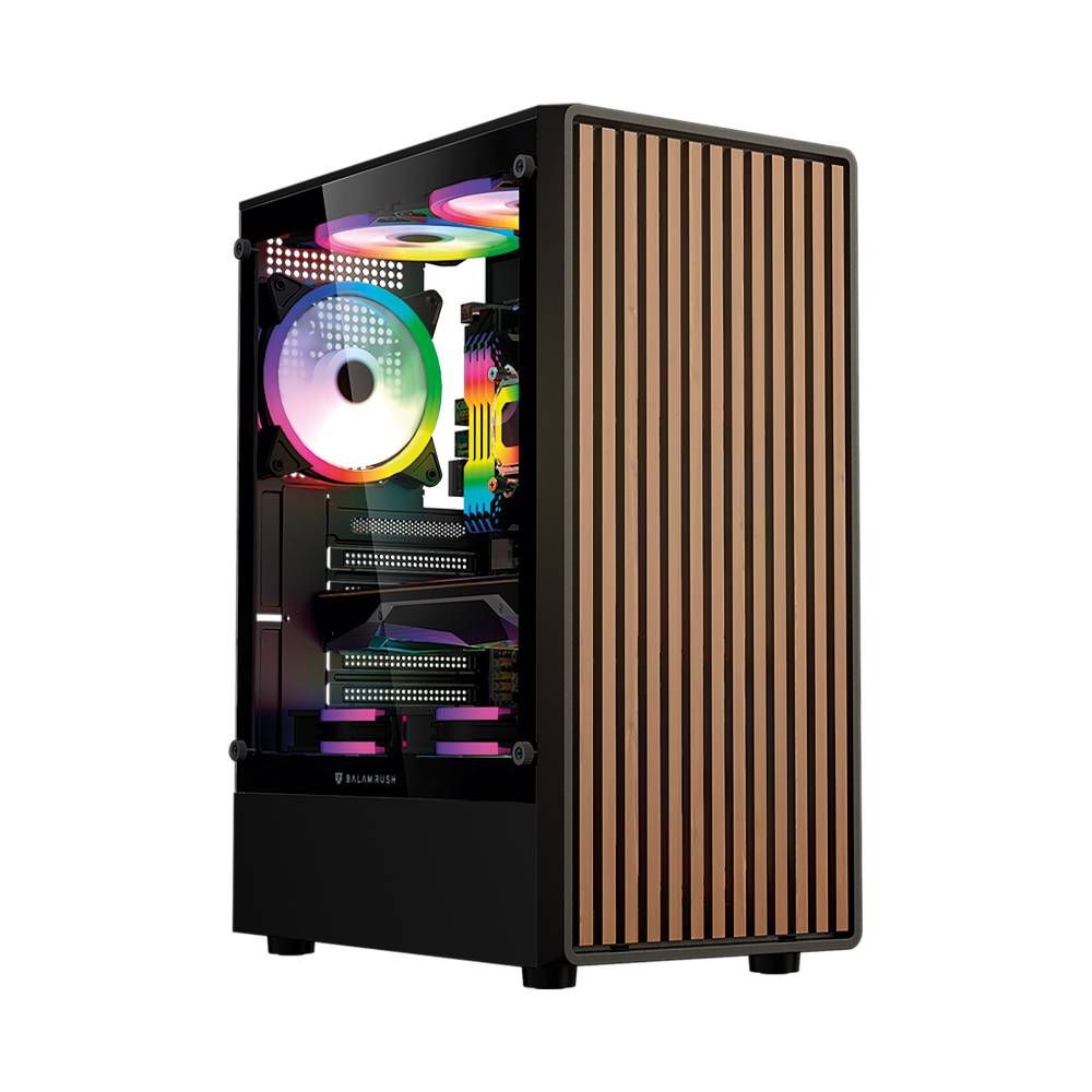 GABBLR1120_1_full Gabinete Gamer Media Torre ATX Dragonfly Wood GM580CB Factor: ATX, Micro Atx - Mini ITX 15