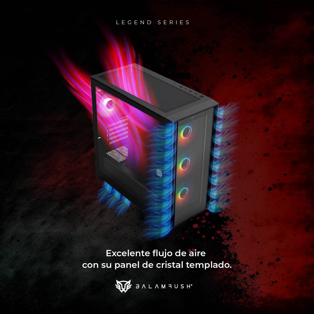 GABBLR660_2_full Gabinete Gamer Mini Torre Carbono Twin Mate 6000 Legend Series 14