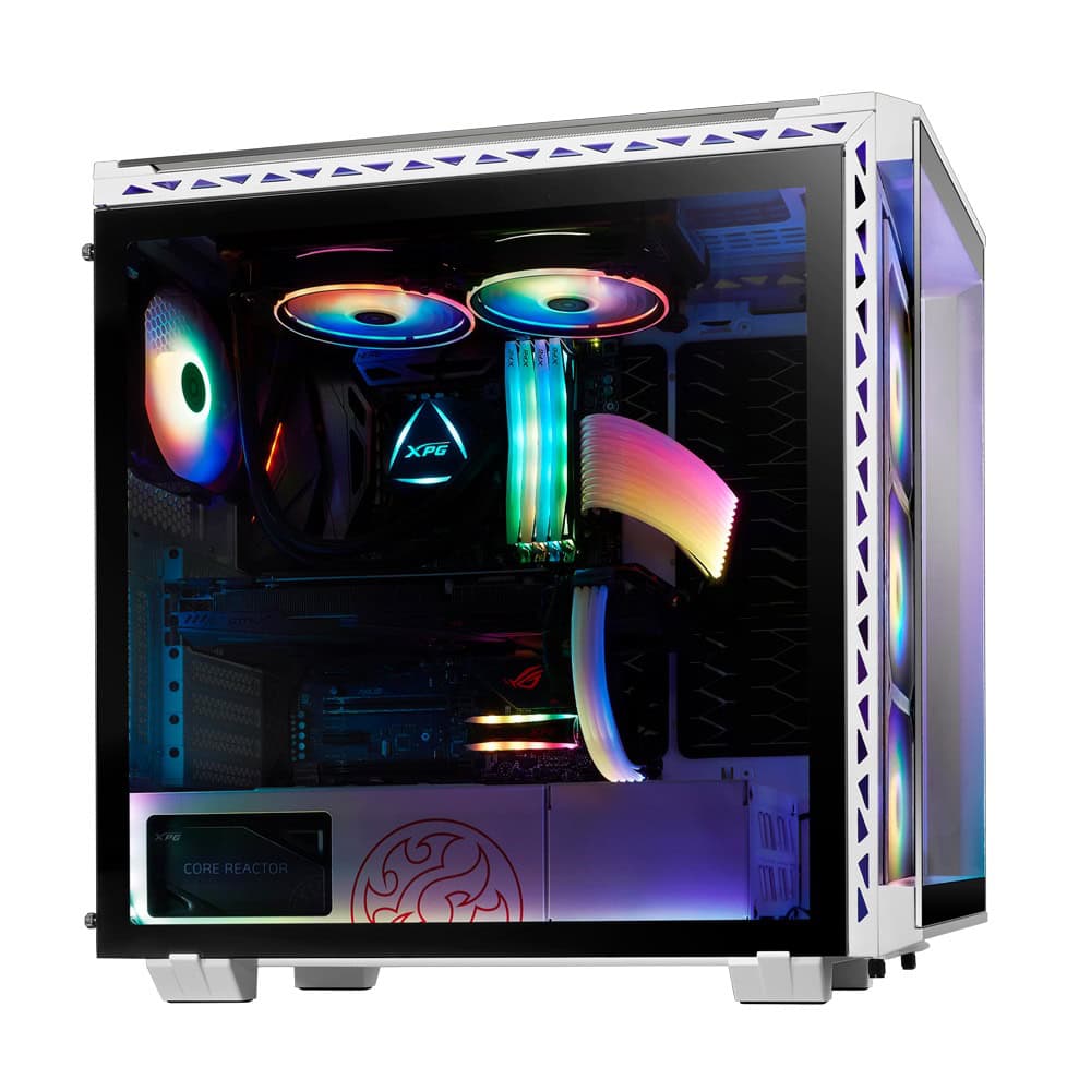GABDAT020_1_full Gabinete XPG Battlecruiser RGB White RGB Sync Cristal Templado E-ATX - Color Blanco BATTLECRUISER-WHCWW 5