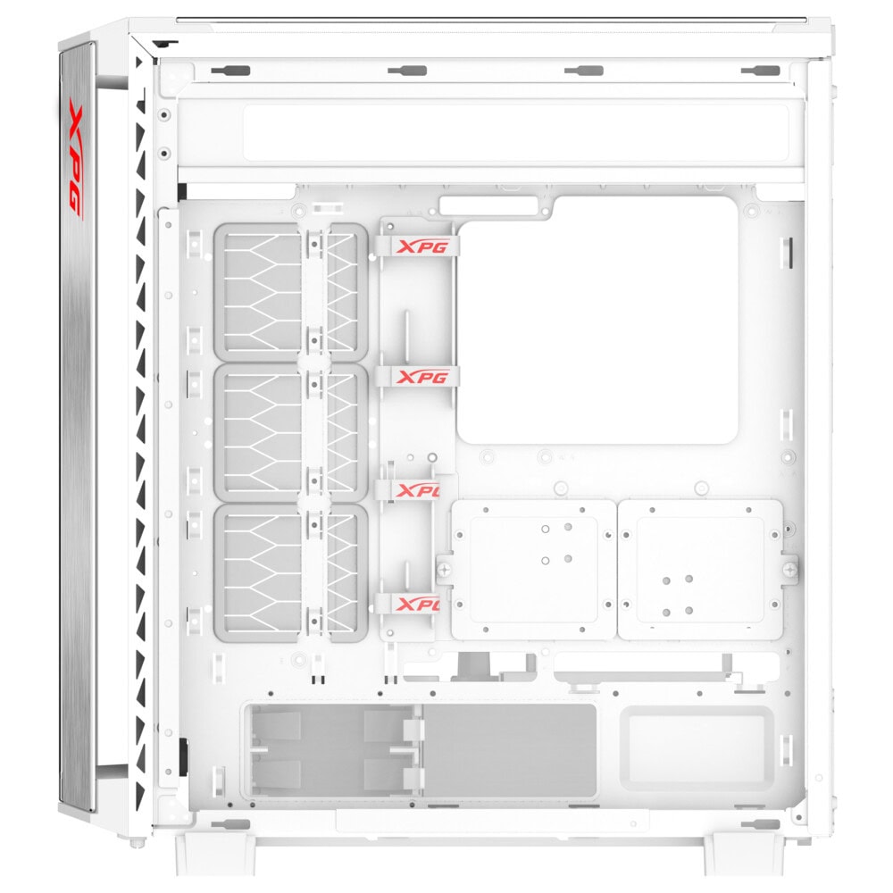 GABDAT490_4_full Gabinete GAMER XPG BATTLECRUISER II. Media torre. Vidrio templado de 4 mm. Cuatro ventiladores incluidos. Color BLANCO. BATTLECRUISERIIST-WHCWW 18