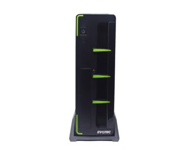 GABINETE EVOTEC SLIM ARUBA VERDE FUENTE 600W