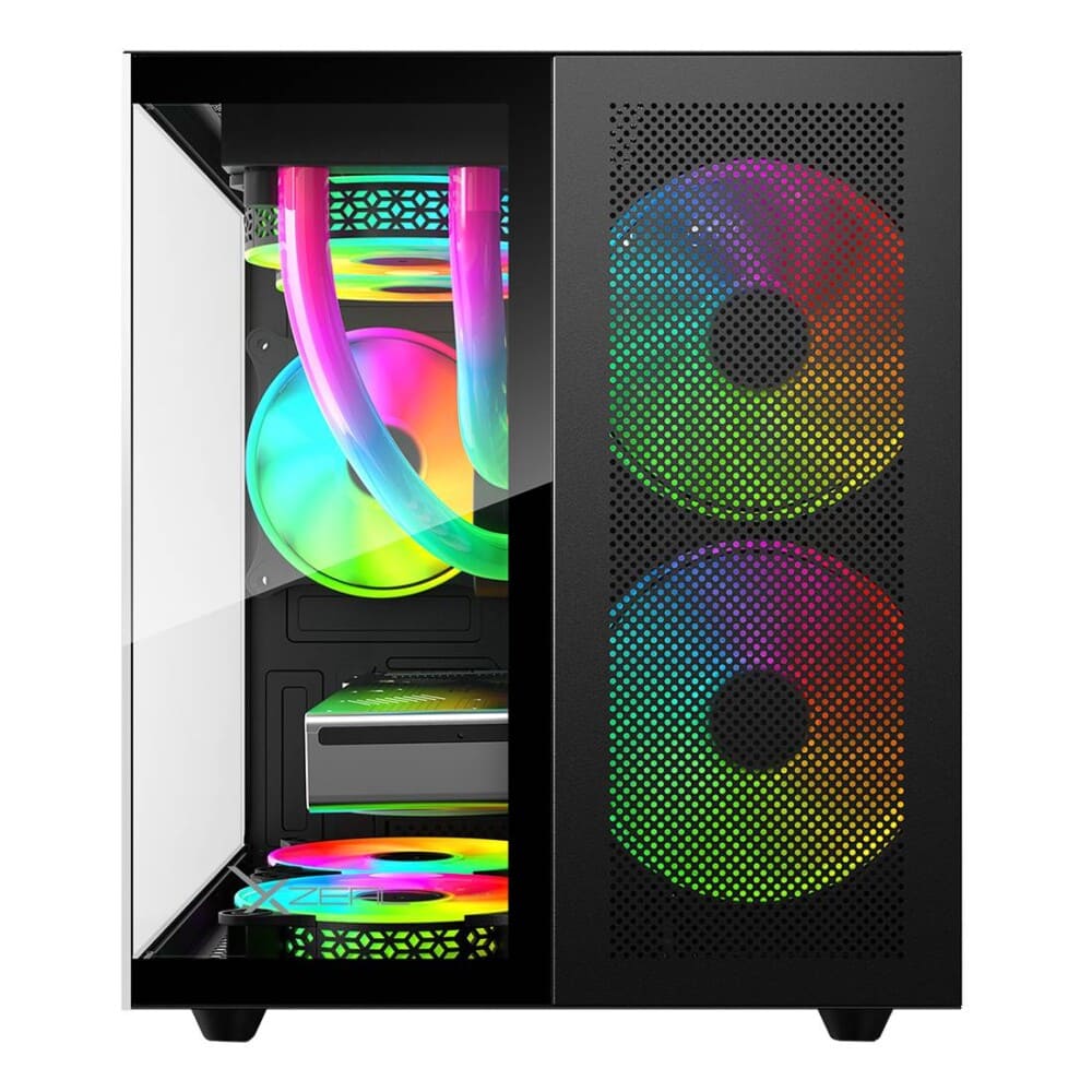 GABSTY250_1_full Gabinete CUBO GAMER CXi1 Negro. XZGAMC1B 6