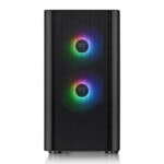 Gabinete Thermaltake V150 TG ARGB, Negro Micro-chassis, Micro ATX/MINI ITX, USB 2.0, sin fuente, 3 ventiladores instalados ARGB GABTMK2840_1_full