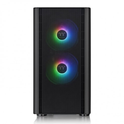 GABTMK2840_1_full Gabinete Thermaltake V150 TG ARGB, Negro Micro-chassis, Micro ATX/MINI ITX, USB 2.0, sin fuente, 3 ventiladores instalados ARGB CA-1R1-00S1WN-02 2