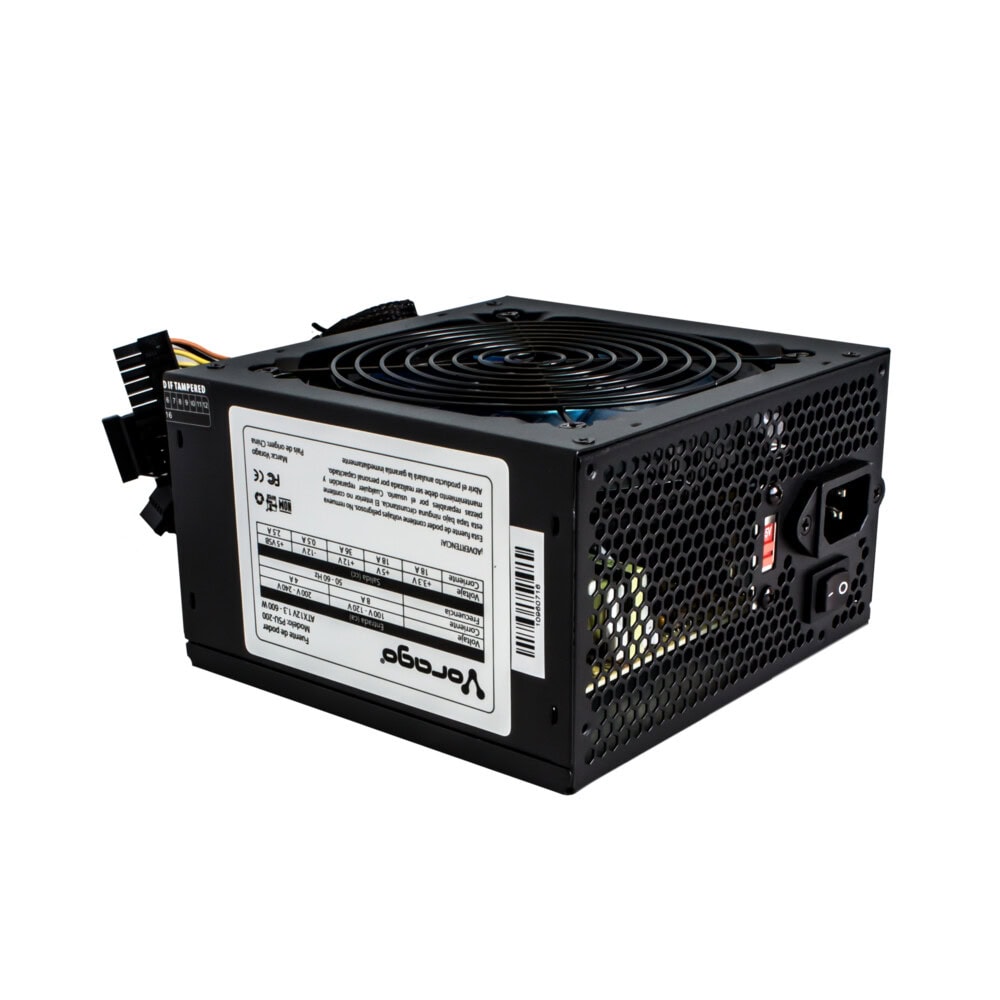 GABVGO070_1_full FUENTE DE PODER VORAGO START THE GAME PSU-200 ILUMINADA 600WATTS 2 x SATA CAJA 12