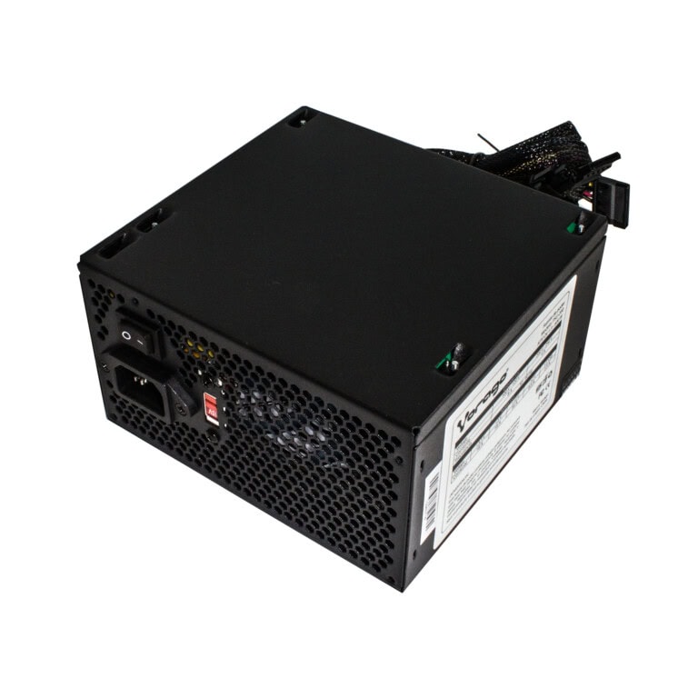 FUENTE DE PODER VORAGO START THE GAME PSU-200 ILUMINADA 600WATTS 2 x SATA CAJA