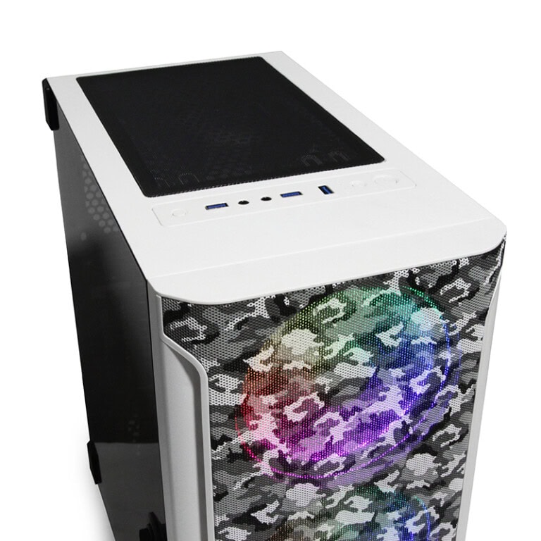YEYIAN GABINETE HOLLOW SERIE 2500 CAMUFLAGE BLANCO, MEDIA TORRE, ITX, MICRO ATX, ATX, EATX, 7 RANURAS DE EXPANSION, SIN VENT INC, YHG-49704 GABYEY210_2_full
