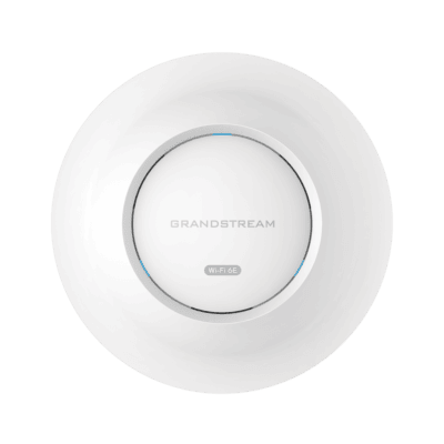 Punto de acceso Wi-Fi 6E tribanda GWN 802.11ax, con administración desde la nube gratuita o stand-alone.