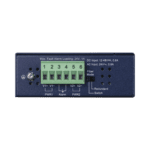 Convertidor de Medios Industrial de 1 Puerto Ethernet 10/100/1000 Base-T a 2 Puertos SFP 100/1000/2500 Base-X IGT1205AT-AD-1-l