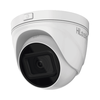 Turret IP 4 Megapixel / Lente Motorizado 2.8 - 12 mm / 30 mts IR EXIR / PoE / Exterior IP67 / WDR 120dB / Micro SD / H.265+ / Onvif