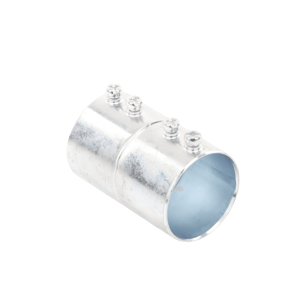 JUPD112COP-AD-4-l Cople 1 1/2" (38mm) con tornillo pared delgada galvanizado etiqueta verde JU-PD-112-COP 5