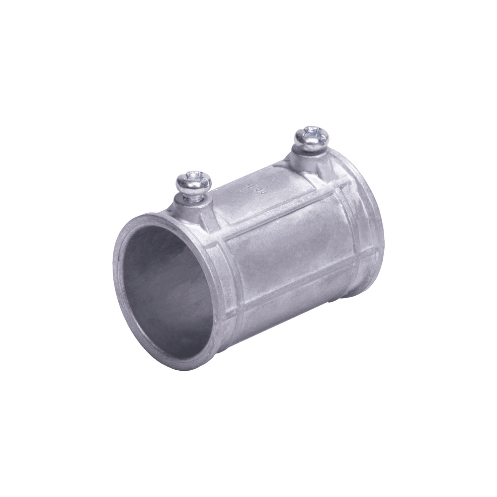 JUPD112COP-l Cople 1 1/2" (38mm) con tornillo pared delgada galvanizado etiqueta verde JU-PD-112-COP 1