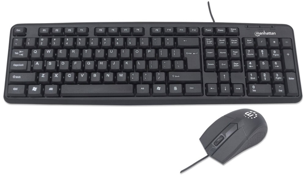 178464 Kit teclado y mouse optico de 1000 ppp, teclado con diseño ergonómico y con amplia área de trabajo, Garantia 3 años. 178464 5