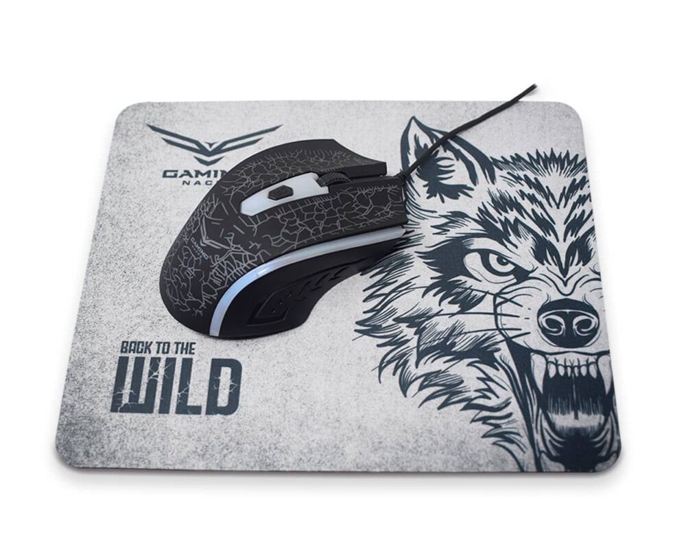 KITNCB110_1_full Kit Mouse + Mousepad Naceb Technology NA-632, Multi, 4 botones, USB, Óptico, 1200 DPI 10