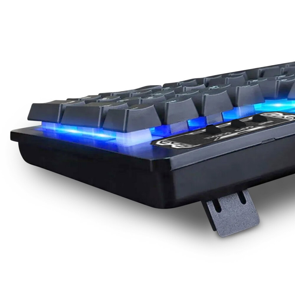 Teclado y Mouse USB RGB Negro BROBOTIX 458977 , Negro, DPI ajustables: 800 / 1600 / 2000 / 2400 458977 3