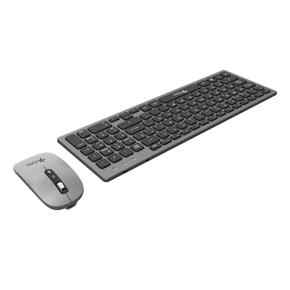 Combo Inalámbrico Recargable 2 en 1 Stylos STPKTM6G Teclado 96% Membrana 96 teclas Conexión USB Nano STPKTM6G 4